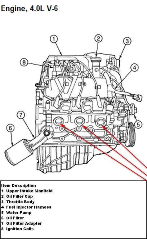 ford ranger 4 0 engine diagram freeze plugs 